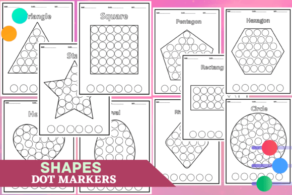 Exploring the Versatility of Shapes Dot Painting in Creative Learning