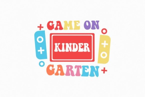 Game on Kindergarten School Sublimation: A Versatile Digital Asset for Creative Projects