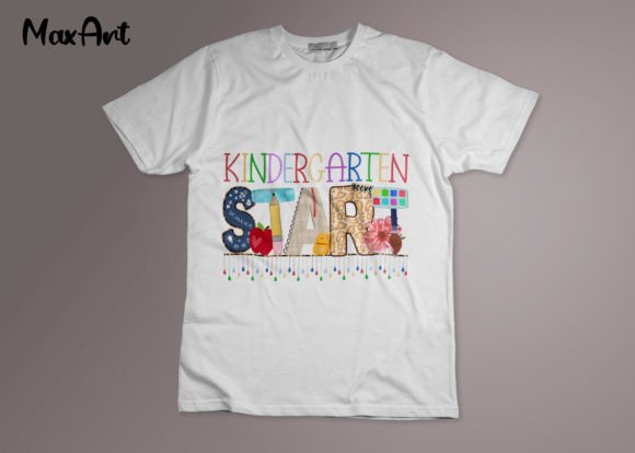 KINDERGARTEN Sublimation: Creative Designs for a New School Year
