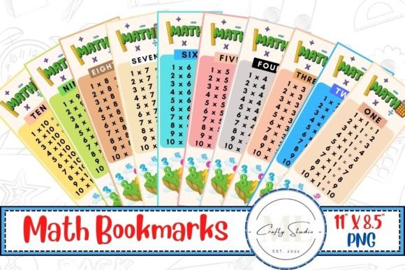 Math Bookmarks: A Smart Way to Keep Your Child Organized