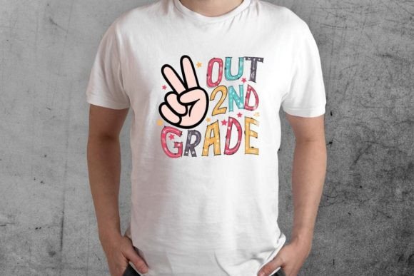 Out 2nd Grade Svg for Back to School