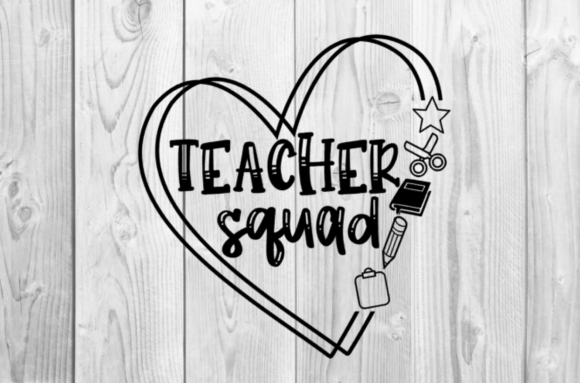 Teacher Squad SVG: Creative Design for Educators